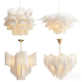 Four exclusive chandelier collection